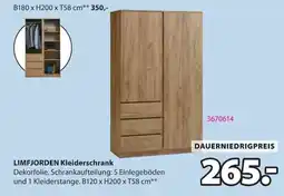 Jysk LIMFJORDEN Kleiderschrank Angebot