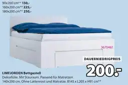 Jysk LIMFJORDEN Bettgestell Angebot
