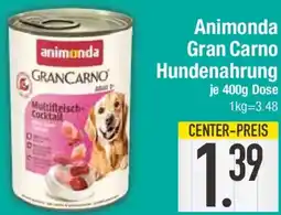 E-Center Animonda Gran Carno Hundenahrung Angebot