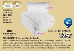 Jysk KRONBORG MELKFJELLET 4-Jahreszeiten-Bettkdecke Angebot