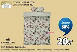 Jysk KRONBORG ESTHER Satin-Bettwäsche Angebot