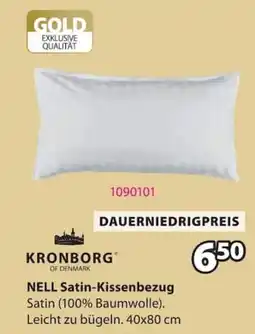 Jysk KRONBORG NELL Satin-Kissenbezug Angebot