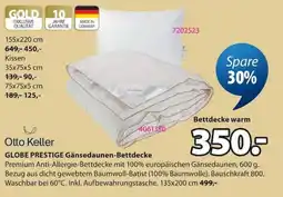 Jysk Otto Keller GLOBE PRESTIGE Gänse daunen-Bettdecke Angebot