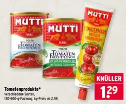 Wasgau MUTTI Tomatenprodukte Angebot