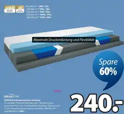 Jysk DREAMZONE SUNDAN Schaummatratze medium Angebot