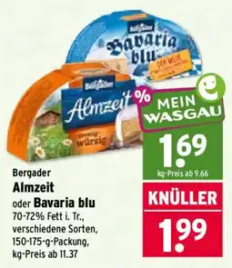 Wasgau Bergader Almzeit Angebot