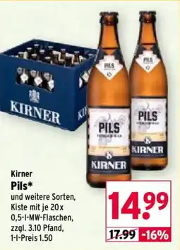 Wasgau Kirner Pils Angebot
