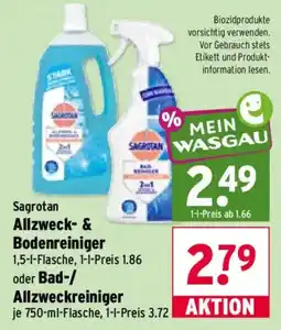 Wasgau Sagrotan Allzweck- & Bodenreiniger Angebot