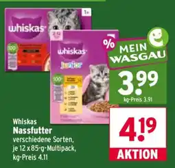 Wasgau Whiskas Nassfutter Angebot