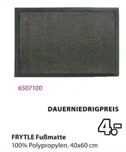 Jysk FRY TLE Fußmatte Angebot