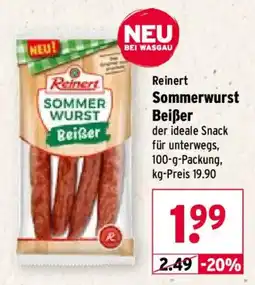 Wasgau Reinert Sommerwurst Beißer Angebot