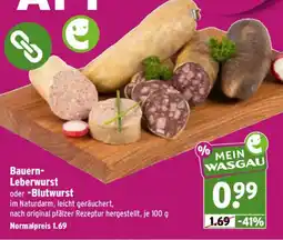 Wasgau Bauern-Leberwurst oder Blutwurst Angebot