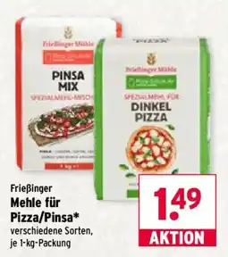 Wasgau Frießinger Mehle für Pizza/Pinsa* Angebot