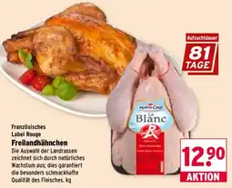 Wasgau Französisches Label Rouge Freilandhähnchen Angebot