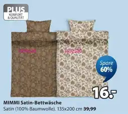 Jysk MIMMI Satin-Bettwäsche Angebot