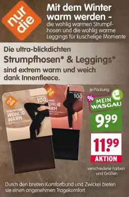 Wasgau nur die Strumpfhosen & Leggings Angebot