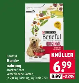 Wasgau Beneful Hunde-nahrung Angebot