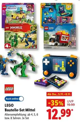 Lidl LEGO Bauteile-Set Mittel Angebot