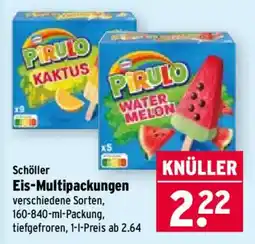 Wasgau Schöller Eis-Multipackungen Angebot