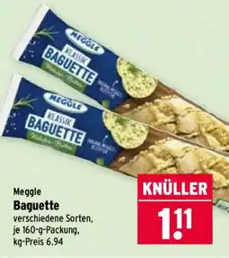 Wasgau Meggle Baguette Angebot