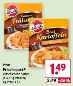 Wasgau Pfanni Frischepack* Angebot