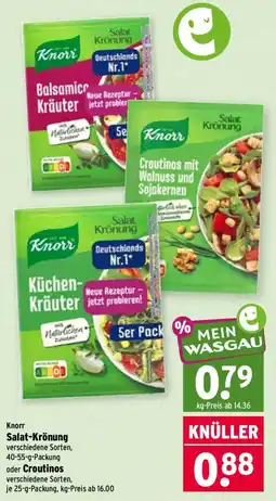 Wasgau Knorr Salat-Krönung Angebot