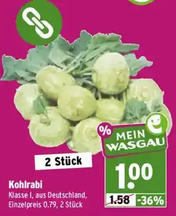 Wasgau MEIN WASGAU Kohlraubi Angebot