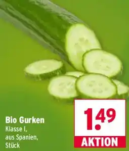 Wasgau Bio Gurken Angebot
