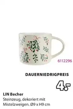Jysk LIN Becher Angebot