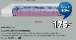 Jysk DREAMZONE GLUNKA Schaummatratze fest Angebot
