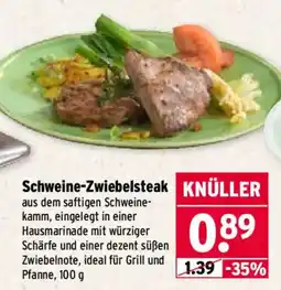 Wasgau Schweine-Zwiebelsteak Angebot