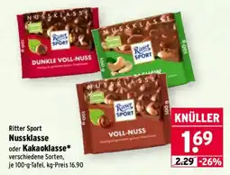 Wasgau Ritter Sport Nussklasse Angebot