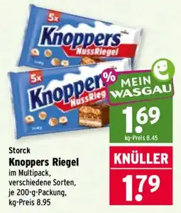 Wasgau Knoppers Riegel Angebot