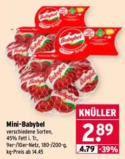 Wasgau Mini-Babybel Angebot