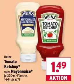 Wasgau Heinz Tomato Ketchup oder Mayonnaise Angebot