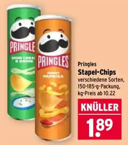 Wasgau Pringles Stapel-Chips Angebot