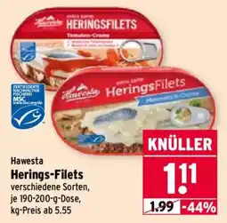 Wasgau Hawesta Herings-Filets Angebot