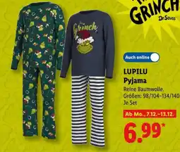 Lidl LUPILU Pyjama Angebot