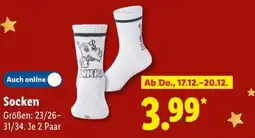 Lidl Socken Angebot