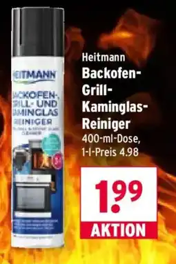 Wasgau Heitmann Backofen Grill Kaminglas-Reiniger Angebot