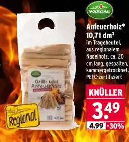 Wasgau WASGAU Anfeuerholz Angebot