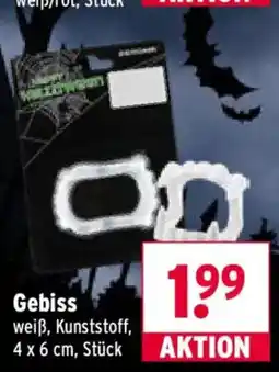 Wasgau Halloween Gebiss Angebot