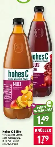 Wasgau Hohes C Säfte Angebot