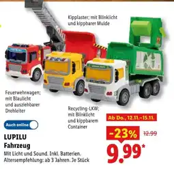 Lidl LUPILU Fahrzeug Angebot