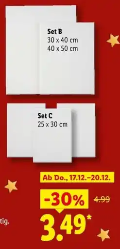 Lidl Set B, Set C Angebot