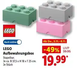 Lidl LEGO Aufbewahrungsbox Angebot