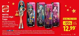 Lidl MATTEL Monster High-Puppe Angebot