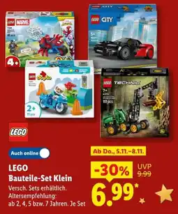 Lidl LEGO Bauteile-Set Klein Angebot