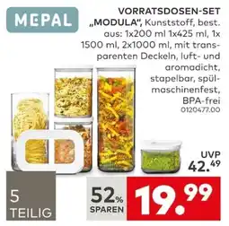 porta MEPAL Vorratsdosen-Set „Modula“ Angebot