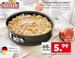 porta Kaiser springform „gourmet“ Angebot
